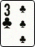 3 of clubs