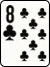 8 of clubs