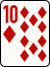 10 of diamonds