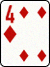 4 of diamonds