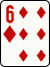 6 of diamonds