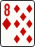 8 of diamonds