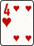 4 of hearts